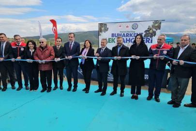 Aydın’ın ilek bahçeleri törenle hizmete açıldı