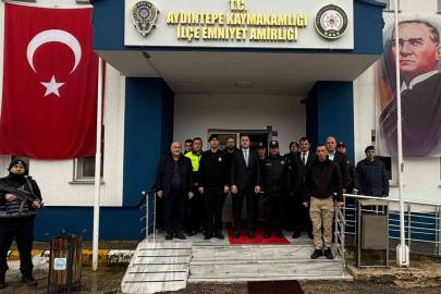 Aydıntepe’de vatandaşların ve görev başındaki personelin bayramı kutlandı