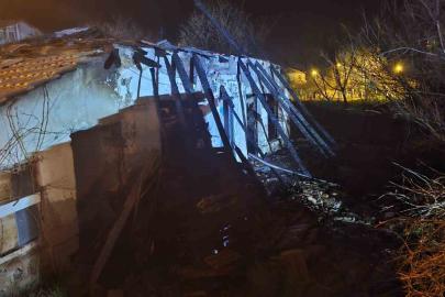 Babaeski’de müstakil ev yangını: 1 ölü