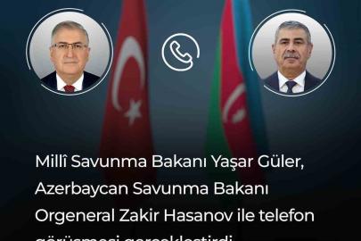 Bakan Güler, Azerbaycanlı mevkidaşı ile telefonda görüştü