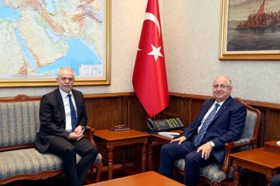 Bakan Güler, KKTC’nin Ankara Büyükelçisi Korukoğlu’nu kabul etti