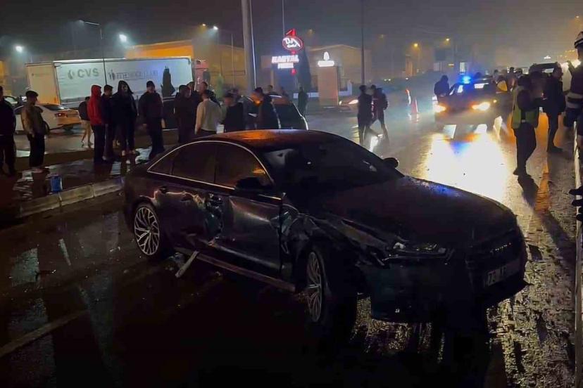 Bartın’da 4 araçlı zincirleme kaza: 2 yaralı