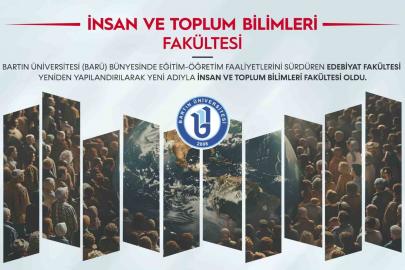 BARÜ Edebiyat Fakültesinin adı "İnsan ve Toplum Bilimleri Fakültesi" oldu