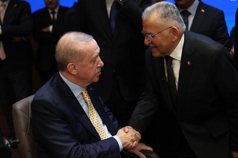 Başkan Büyükkılıç, iftarda Cumhurbaşkanı Erdoğan’la görüştü