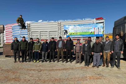 Başkan Çerçioğlu’ndan Karacasu’da küçük üreticilere yem desteği