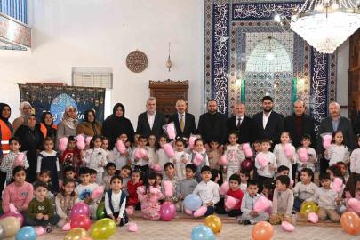 Başkan Görgel, miniklerin tekne orucu heyecanına ortak oldu