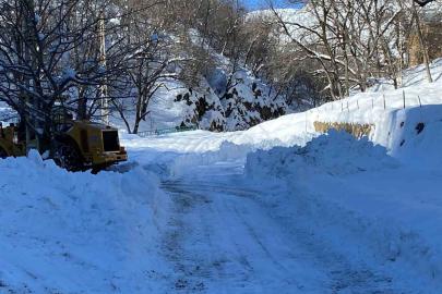Batman’da karla mücadele çalışmaları sürüyor