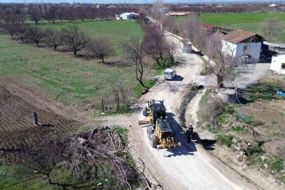 Battalgazi’de yol çalışmaları sürüyor
