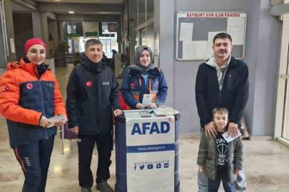 Bayburt’ta Deprem Haftası etkinlikleri tamamlandı