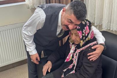 Bayburt’ta huzurevi sakinlerinin bayramı kutlandı