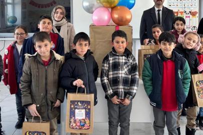 Bayburt’ta on beşi geleneği iki okulun öğrencilerini buluşturdu