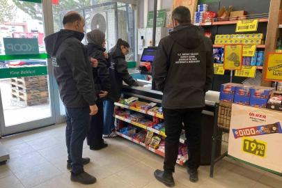 Bayburt’taki marketlerde sıfır atık ve poşet denetimi yapıldı