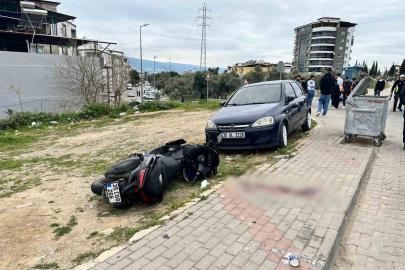 Bayramın ilk günü Nazilli’de kaza: 1 yaralı
