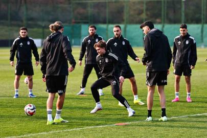 Beşiktaş, Galatasaray maçı hazırlıklarını tamamladı