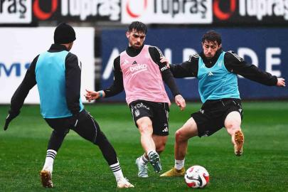 Beşiktaş, günü iki antrenmanla tamamladı