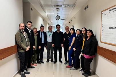 Bigadiç Devlet Hastanesinde bayramlaşma programı düzenlendi