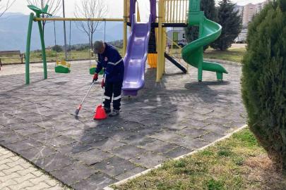 Bilecik Belediyesi’nden bayramda yoğun mesai