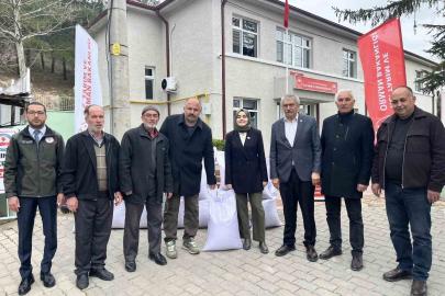Bilecik’te 5 bin 150 kilogram nohut tohumu dağıtıldı