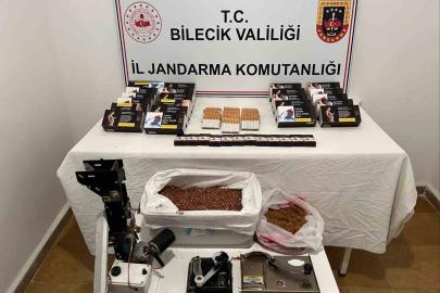 Bilecik’te kaçak sigara operasyonu