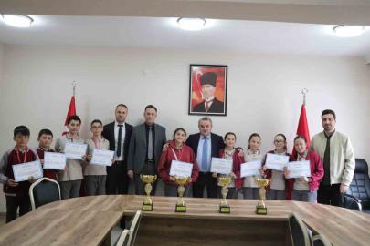 Bilecik’te oryantiring şampiyonlarına ödül