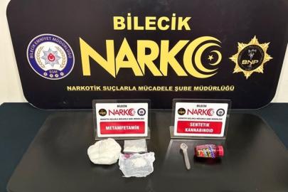 Bilecik’te uyuşturucu operasyonu: 3 gözaltı