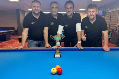 Bölgesel 3 bant bilardo kulüpler ligi Düzce’de tamamlandı