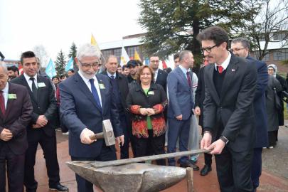 Bolu’da nevruz coşkusu: Ateş yakıldı, demir dövüldü