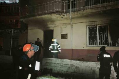 Boş evde çıkan yangın korkuttu