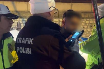 Burdur’da alkollü sürücünün ’acemi’ oyunu işe yaramadı