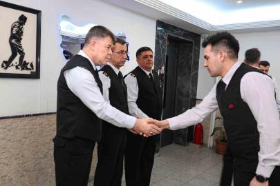 Bursa İl Jandarma Komutanı Tataroğlu personelle bayramlaştı