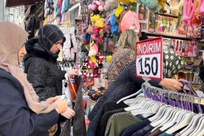 Bursa’da bayram hareketliliği çarşılara yansıdı