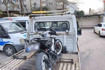 Bursa’da ‘Dur’ ihtarına uymayan motosikletliye 245 bin TL ceza