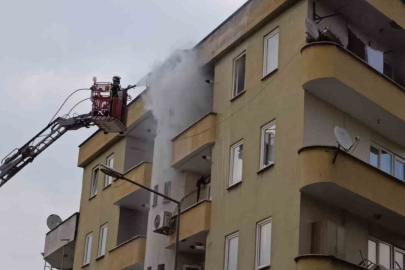Bursa’da yemek yapılırken çıkan yangın paniğe neden oldu
