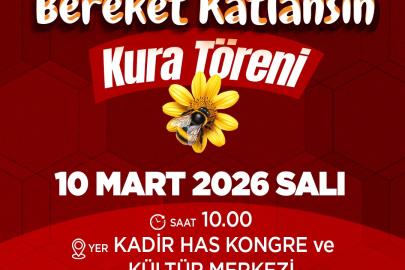 Büyükşehir’in Arılar Çoğalsın Bereket Katlansın Projesi’nde kura heyecanı