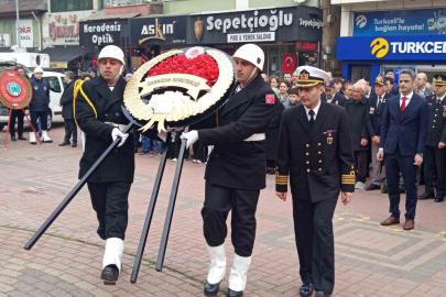 Çanakkale Zaferi’nin 111. yıldönümü Çaycuma’da törenlerle kutlandı