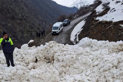 Çatak’ta çığ düştü: 1 mahalle ve 8 mezraya ulaşımı sağlanamıyor