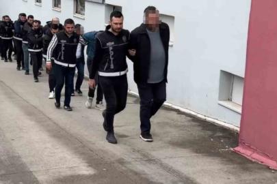 Cep telefonu bayii ve kuyumcu görünümlü tefecilik iddiası: 11 gözaltı