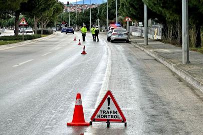 Çeşme’de bayramda trafik denetimleri sıklaştırıldı