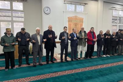 Çilimli’de bayram coşkusu yaşandı dualar edildi bayramlaşıldı