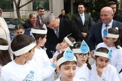 Çocuklara su tasarrufu bilinci kazandırılyor