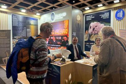 Çorum Belediyesi standına Berlin’de yoğun ilgi