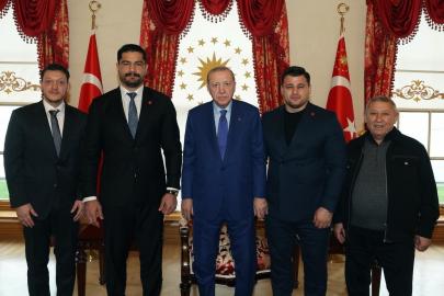 Cumhurbaşkanı Erdoğan, Taha Akgül’ü kabul etti