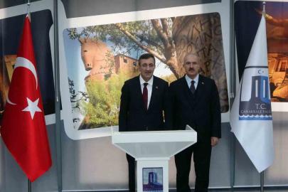 Cumhurbaşkanı Yardımcısı Cevdet Yılmaz, Çanakkale Valiliğini ziyaret etti