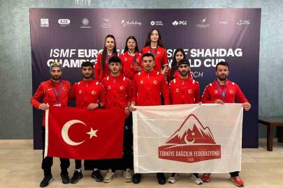 Dağ kayağında milli sporculardan tarihi başarı