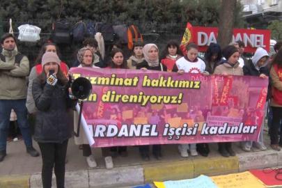 Dardanel işçileri eylemlerin 9’uncu gününde: "Sermayeleri soframızdan çaldıkları ekmekle büyüyor"