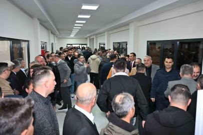 Demirci’de geleneksel bayramlaşma törenine yoğun katılım