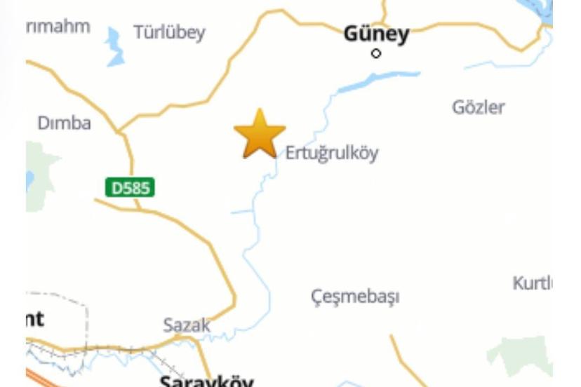 Denizli’de devam eden artçı depremler vatandaşları korkutuyor