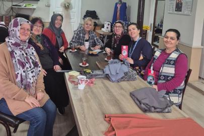 Dikiş kursu kursiyerlerine sağlık eğitimi