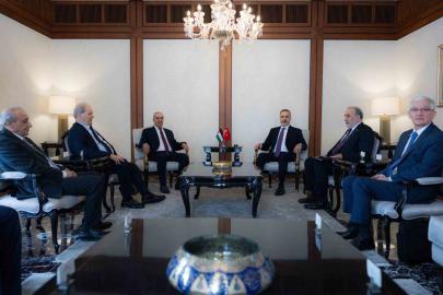 Dışişleri Bakanı Fidan, Filistin Devlet Başkan Yardımcısı Şeyh ile görüştü