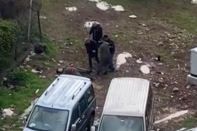 Diyarbakır’da bıçaklı kavga anı kameraya yansıdı